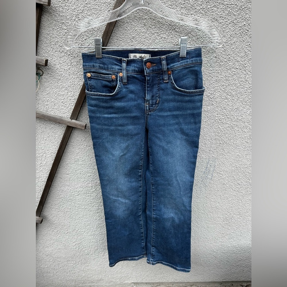 Madewell Petite Kick Out Full-Length Jeans in Devito Wash Size 24 Petite - Picture 4 of 7